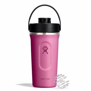 Hydro Flask Pink Shaker with Black Lid